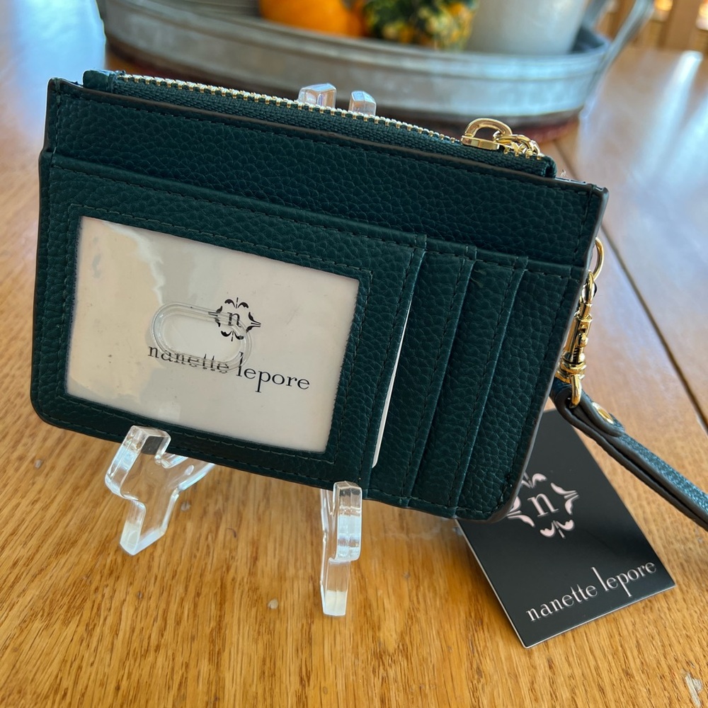 Wristlet wallet by Nanette Lepore Dark Teal - Picture 2 of 5
